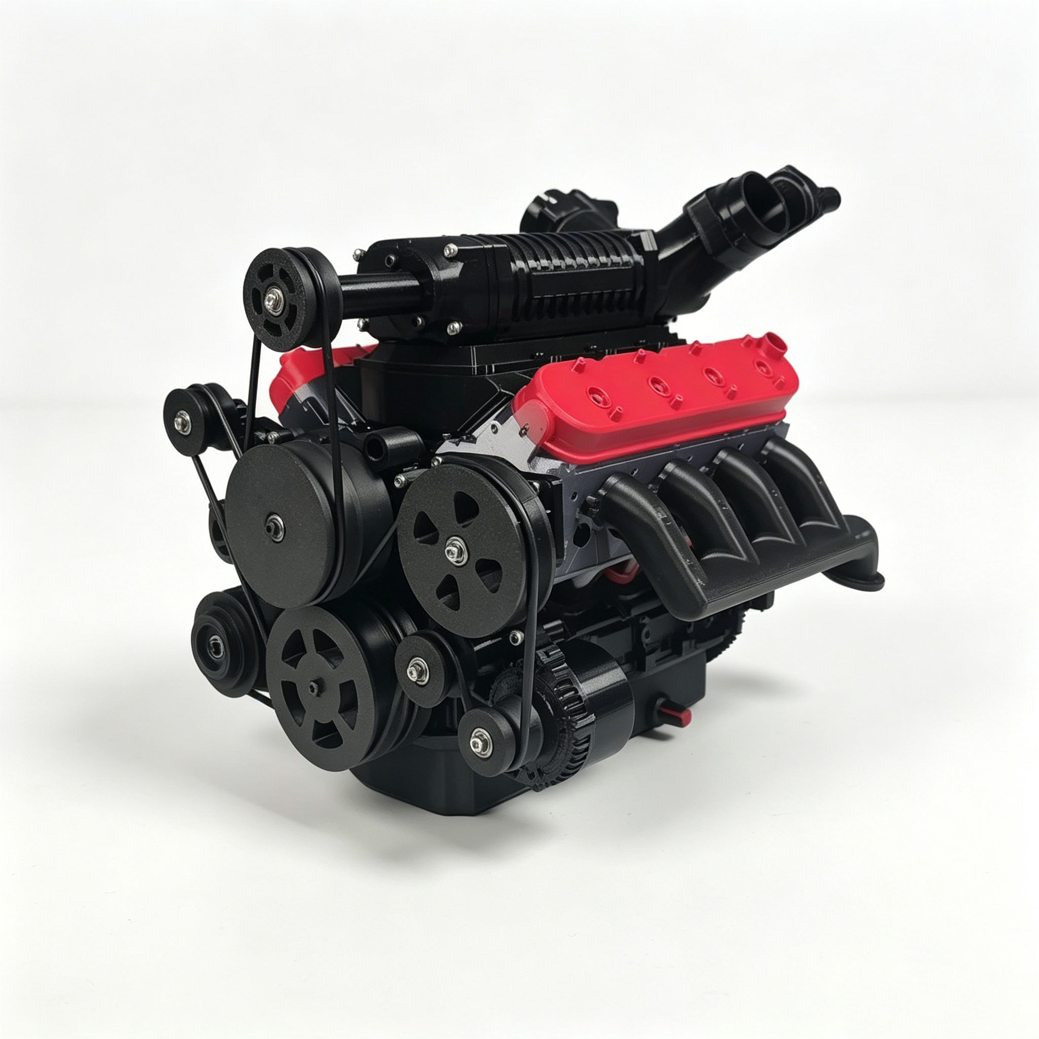 Model Kit Engine V8 - 3D Printed LS3 V8 Engine Model