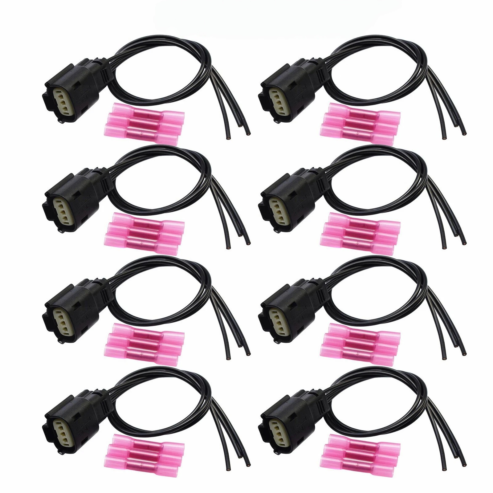 Model Kit Engine V8 - 8PCS Ignition Coil Connector Kit Cable