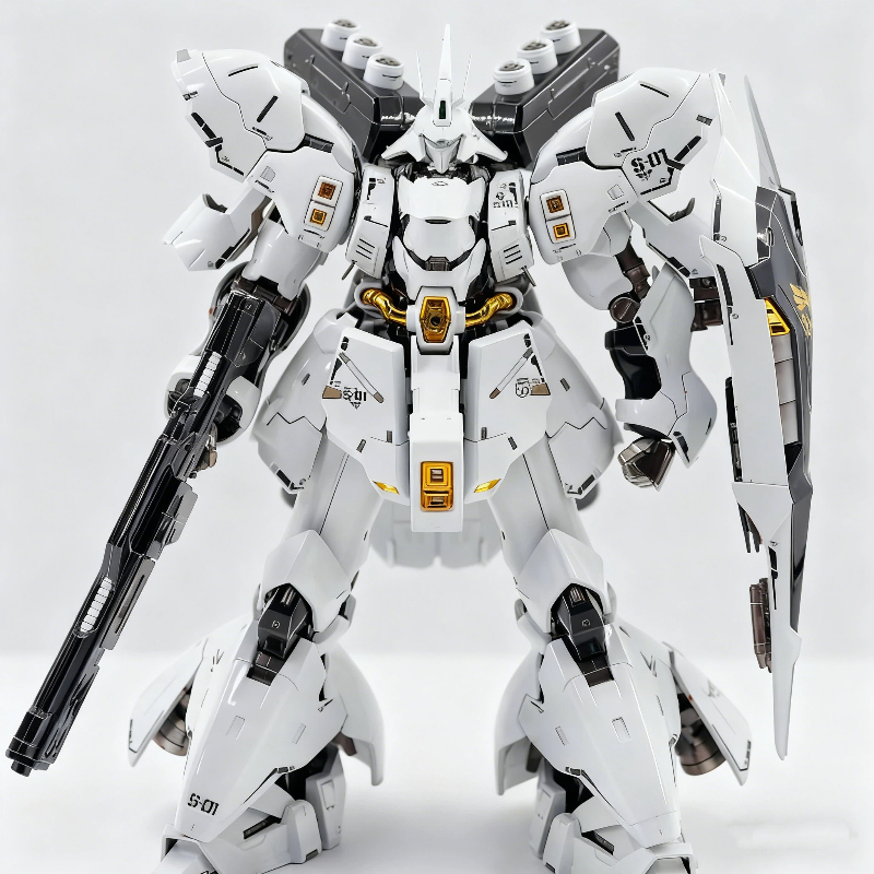 Model Kit Gundam Barbatos - RG 1/144 MSN-04 Sazabi White Star