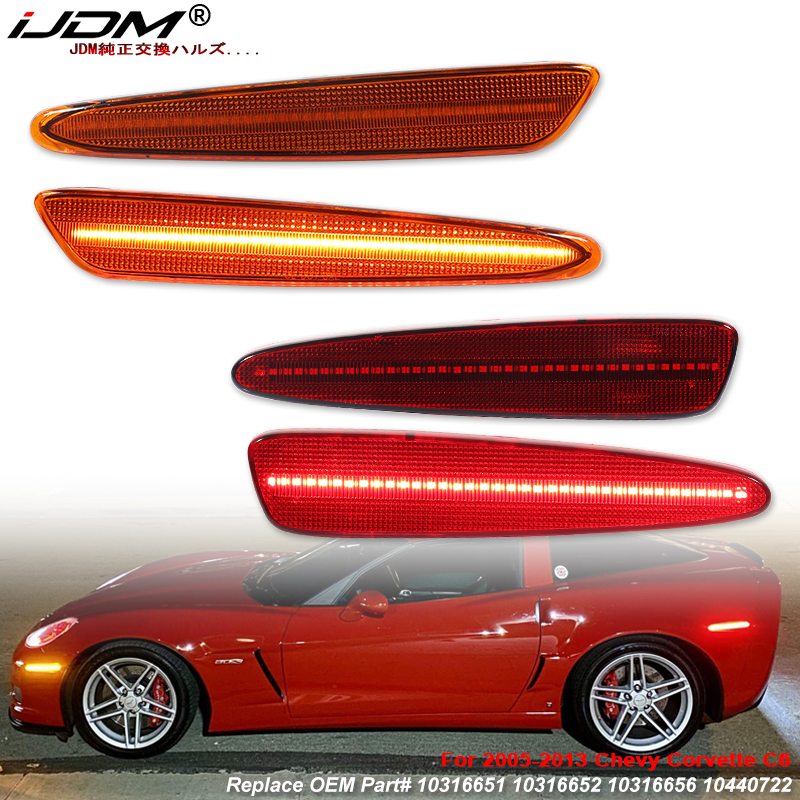 Model Kit Led - iJDM Front Rear Bumper LED Side