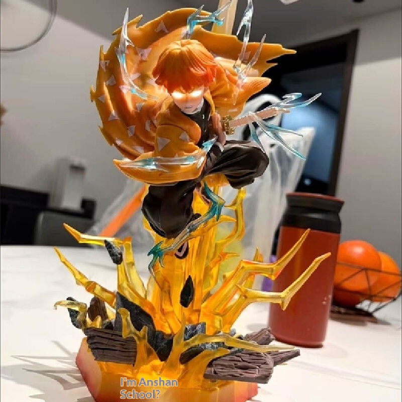Model Kit Zenitsu - Demon Slayer Figure Agatsuma Zenitsu Double-headed