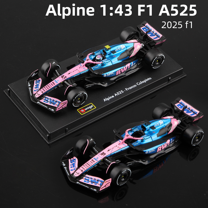 Model Kit Formula 1 - Bburago 1:43 BWT Alpine 2025 A525
