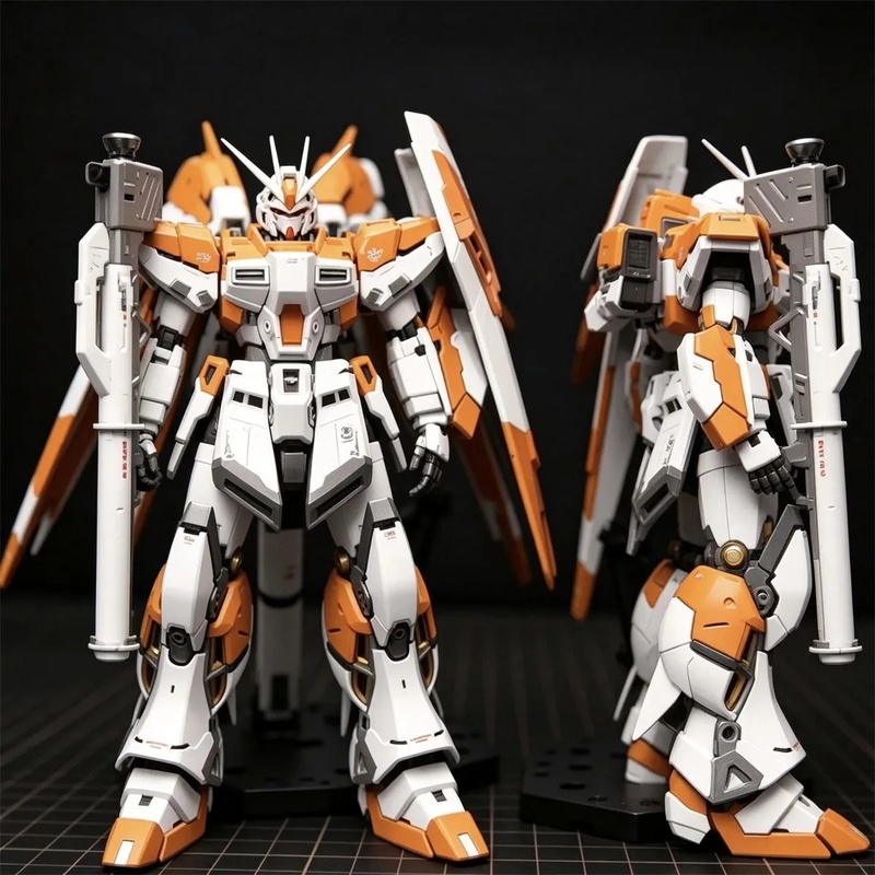 Model Kit Gundam Barbatos - ZJ RG 1/144 Yellow Hi-Nu Mech
