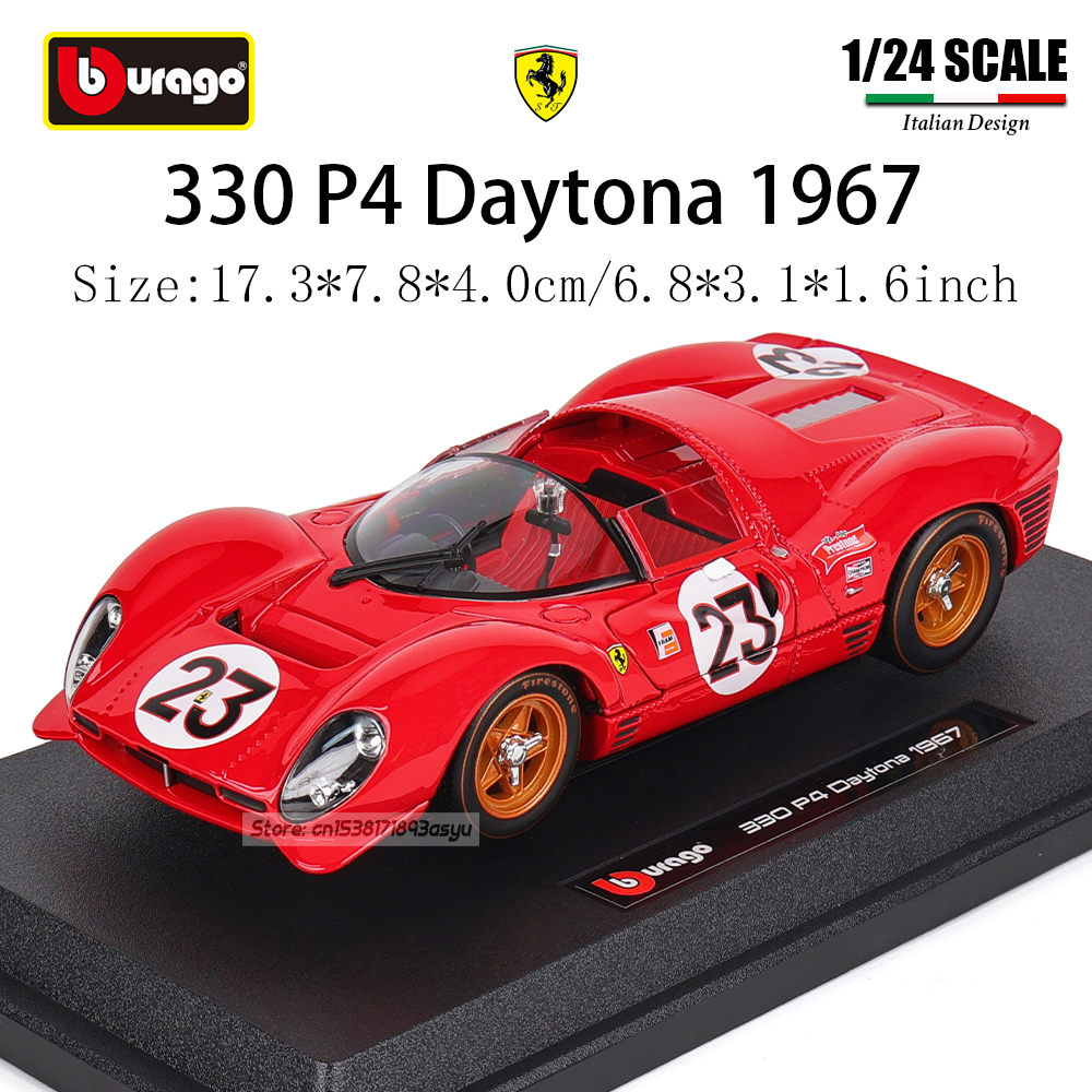 Model Kit Formula 1 - Bburago 1:24 Ferrari 330 P4 DAYTONA