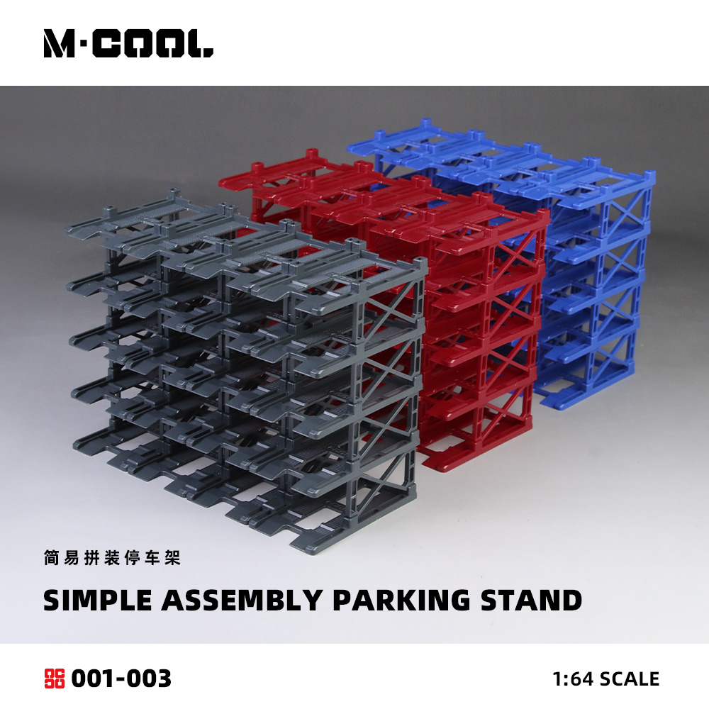 Model Kit Diorama - M·COOL 1:64 Simple Assembly Parking Stand