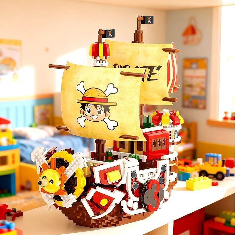 Model Kit Thousand Sunny - One Piece Monkey D. Luffy Thousand