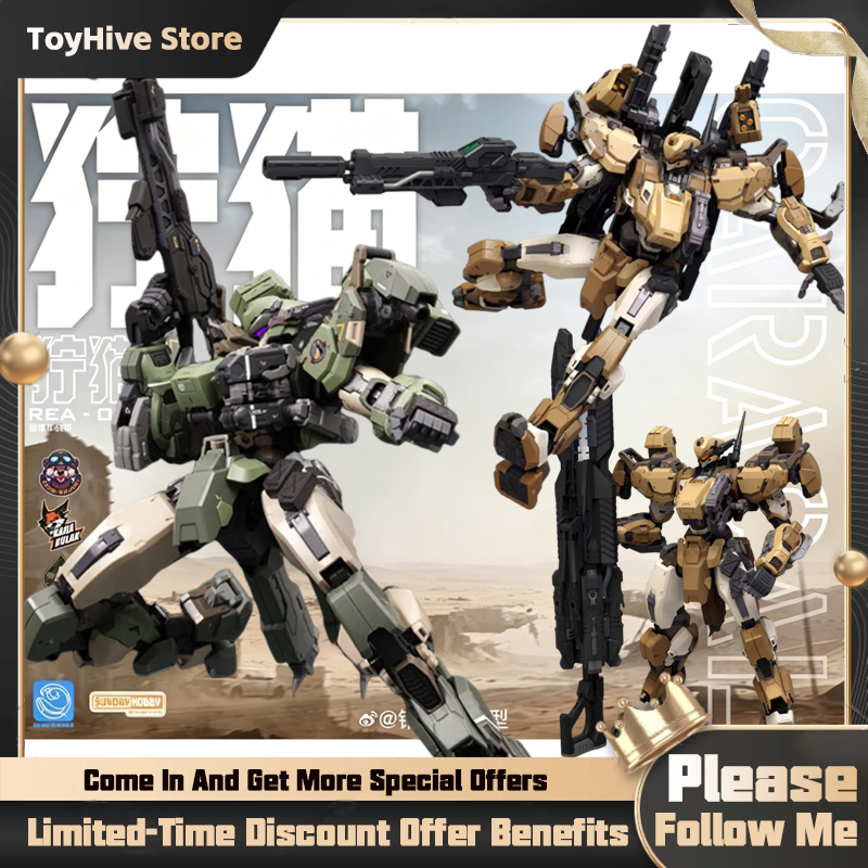 Model Kit Lynx - SUNDAY HOBBY Blue Whale Series Lynx/Caracal