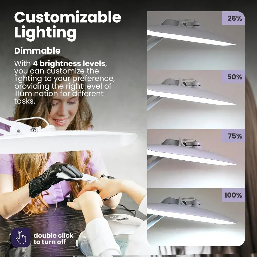 24W LED Desk Lamp with Clam 19 - Model Kit Led recension och pris