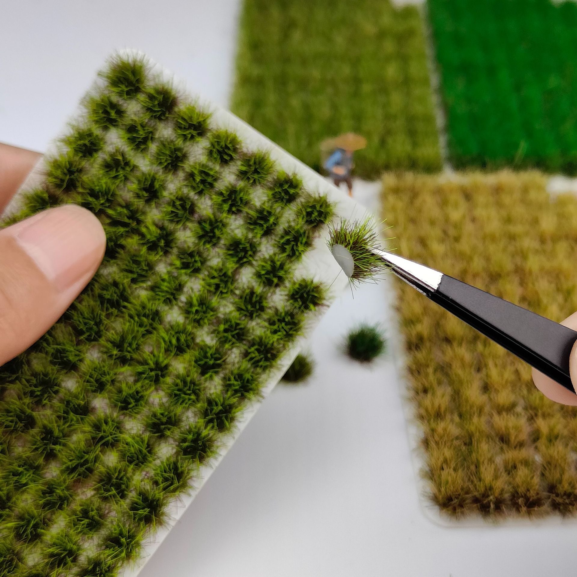 120pcs/box Miniature Grass Clu - Model Kit Diorama recension och pris