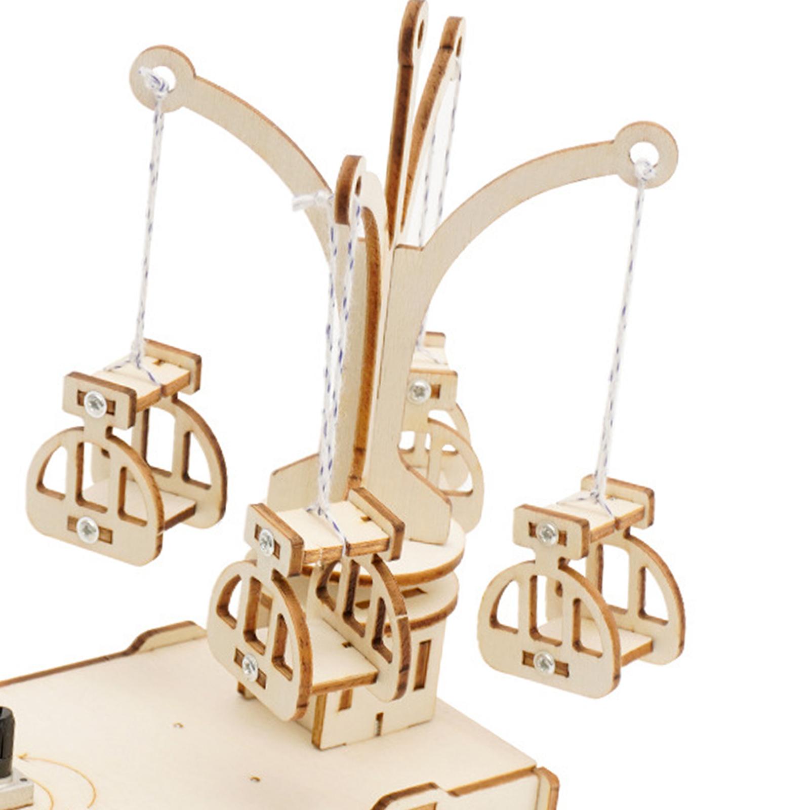 Wooden Revolving Chair Model D - Model Kit Revolver recension och pris