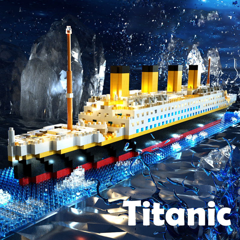 1559 Pieces, Titanic Building  - Model Kit Titanic recension och pris