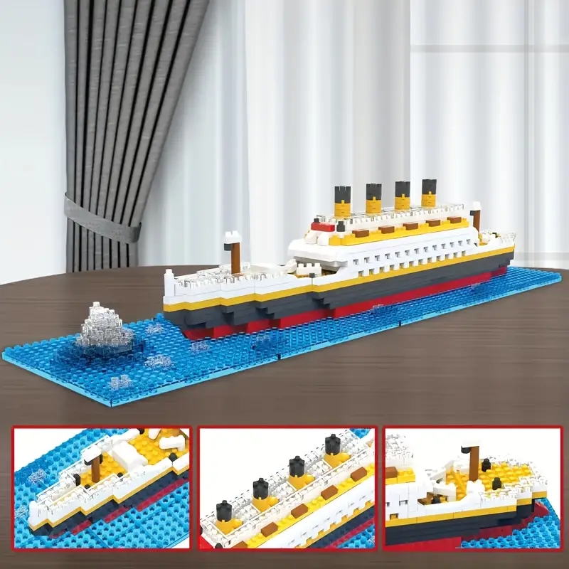 1559 Pieces, Titanic Building  - Model Kit Titanic recension och pris