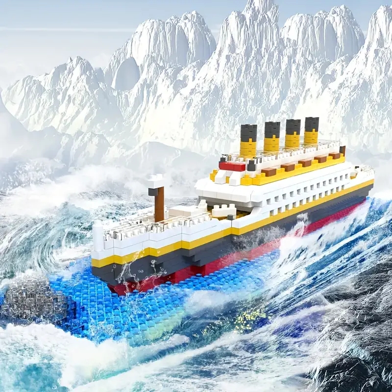 1559 Pieces, Titanic Building  - Model Kit Titanic recension och pris