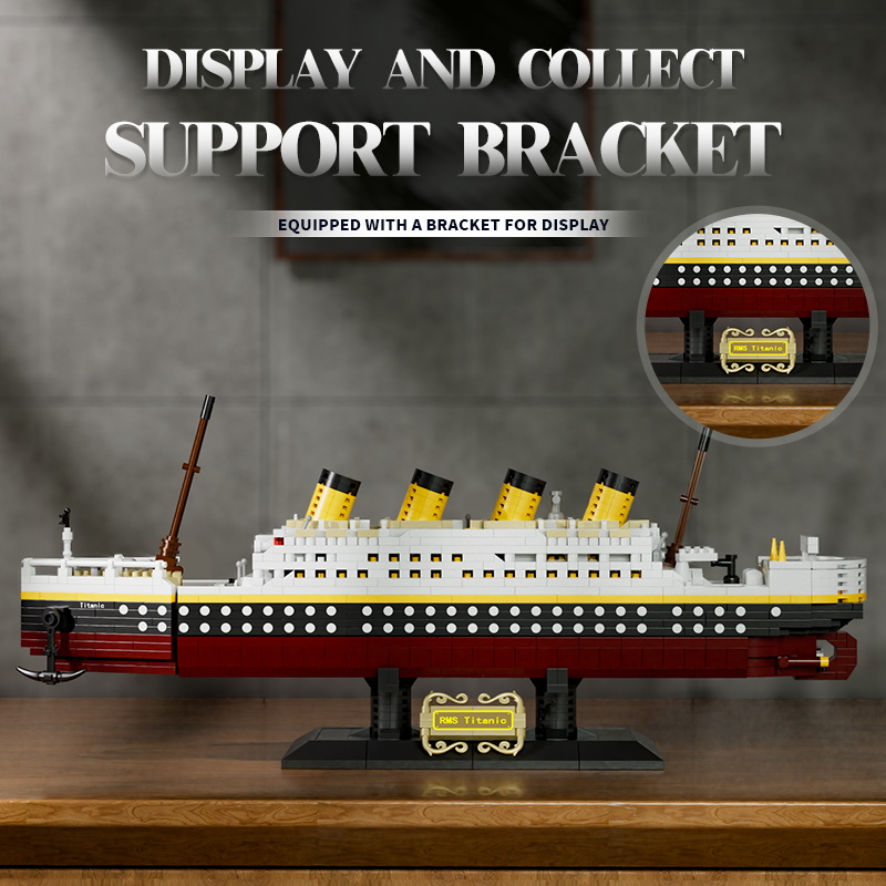 New Arrival Kids Building Bloc - Model Kit Titanic recension och pris
