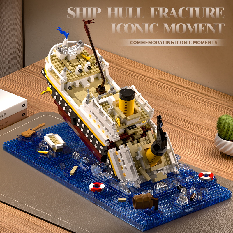 New Arrival Kids Building Bloc - Model Kit Titanic recension och pris