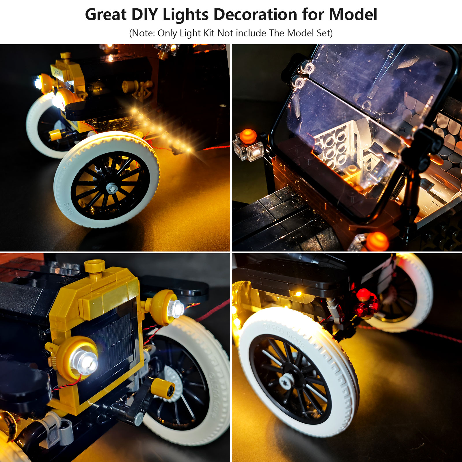 LYBMTWF LED Lighting Kit Compa - Model Kit Ikaruga recension och pris