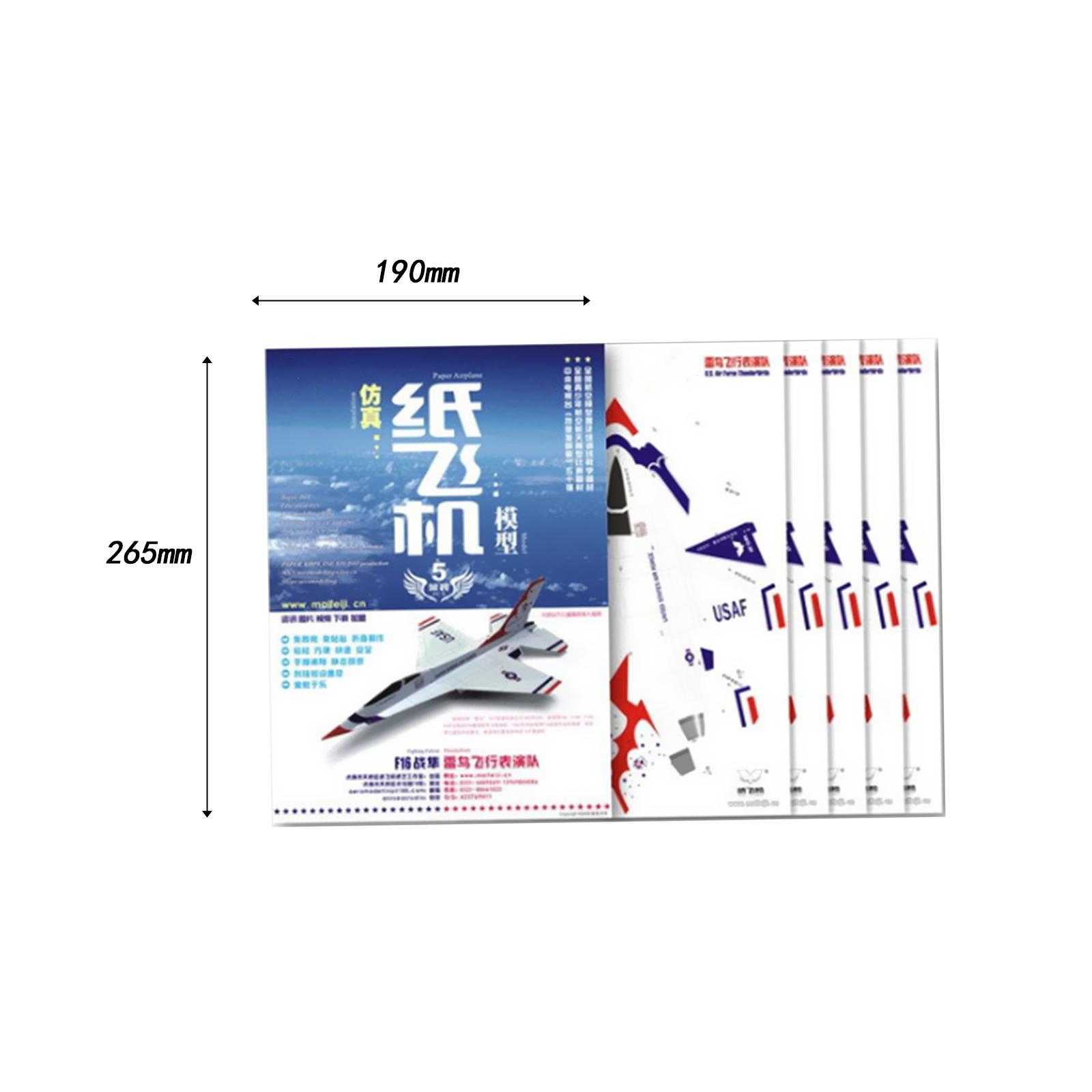 3D Puzzled Paper Airplane Mode - Model Kit Aircraft recension och pris