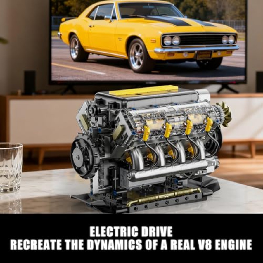 V8 Engine Model Kit that Runs, - Model Kit Engine V8 recension och pris