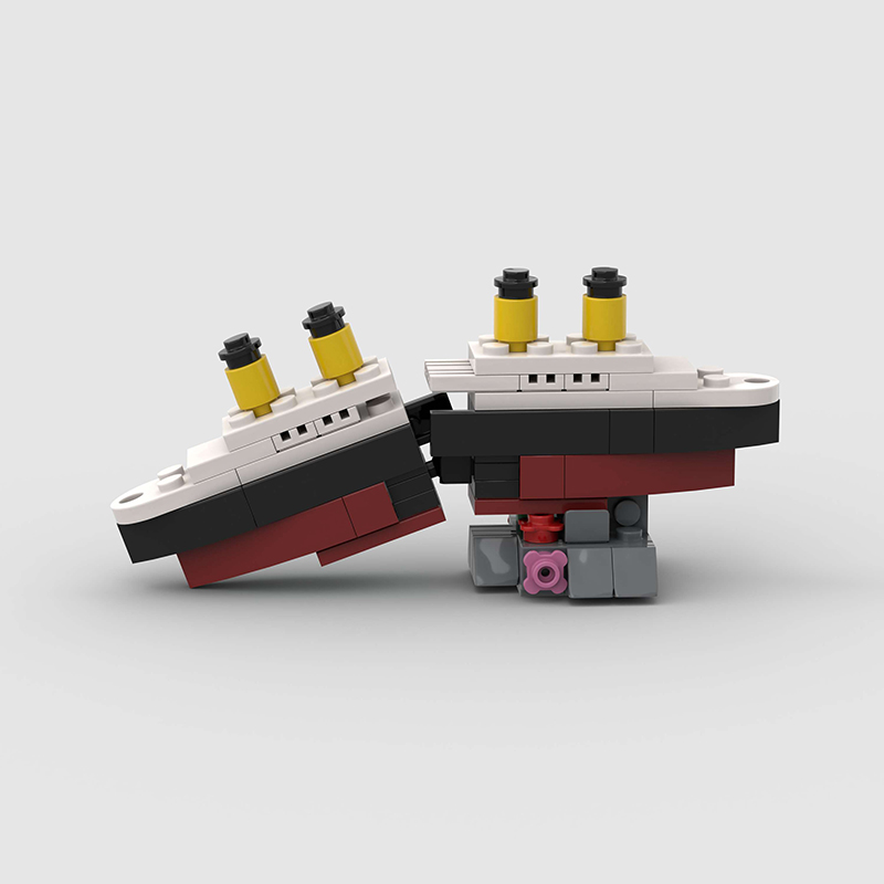 Mini RMS Titanic Sank Ship Mod - Model Kit Titanic recension och pris