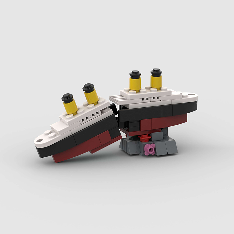 Mini RMS Titanic Sank Ship Mod - Model Kit Titanic recension och pris