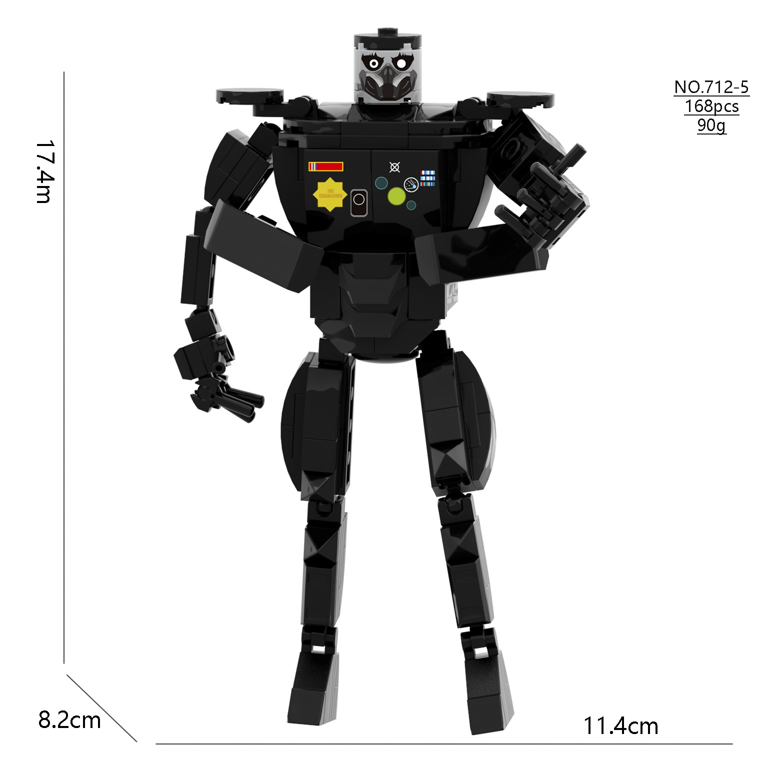 Skibidi Toilet GMAN2.0 TV Man  - Model Kit Titanic recension och pris