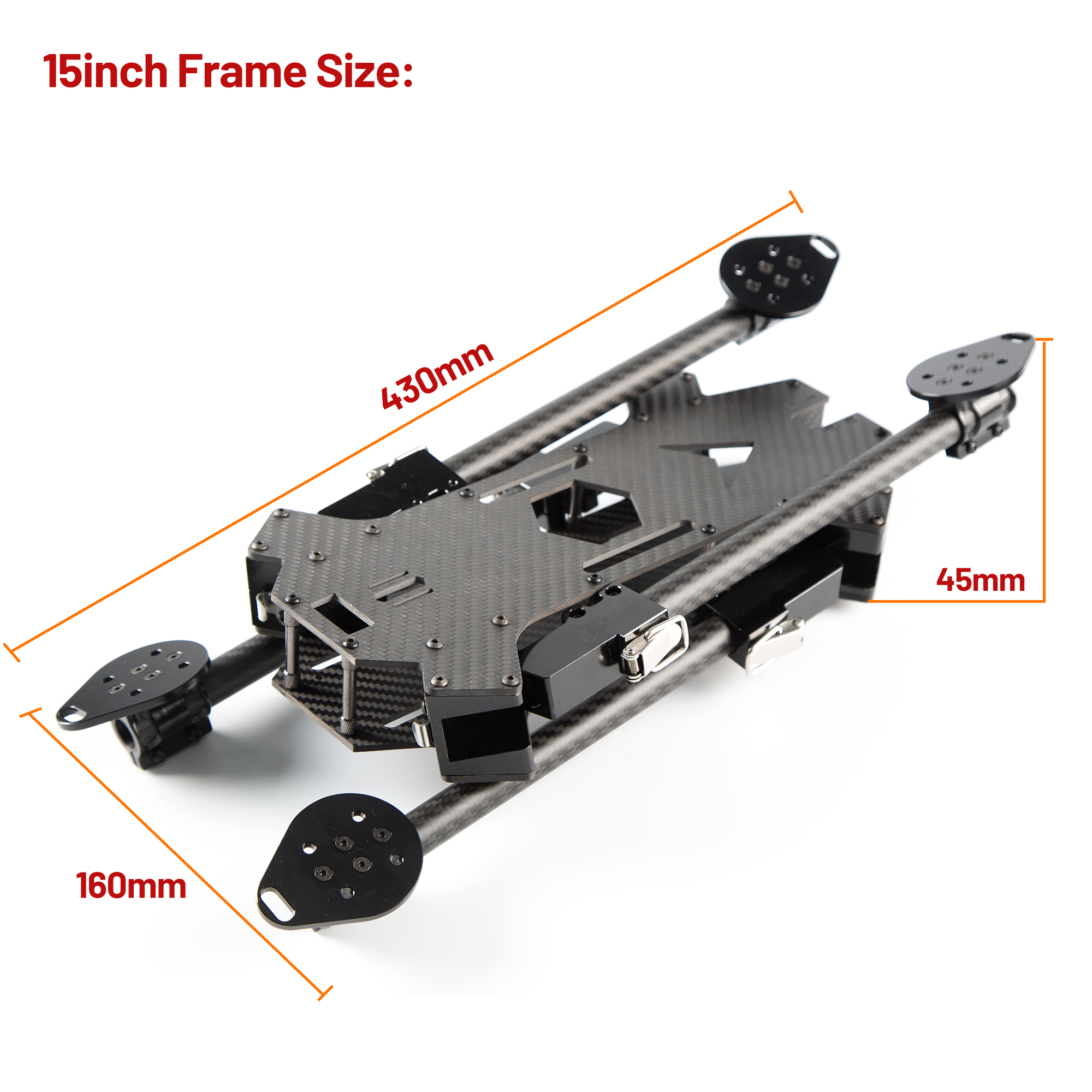 15inch /17inch FPV Carbon Fibe - Model Kit Aircraft recension och pris