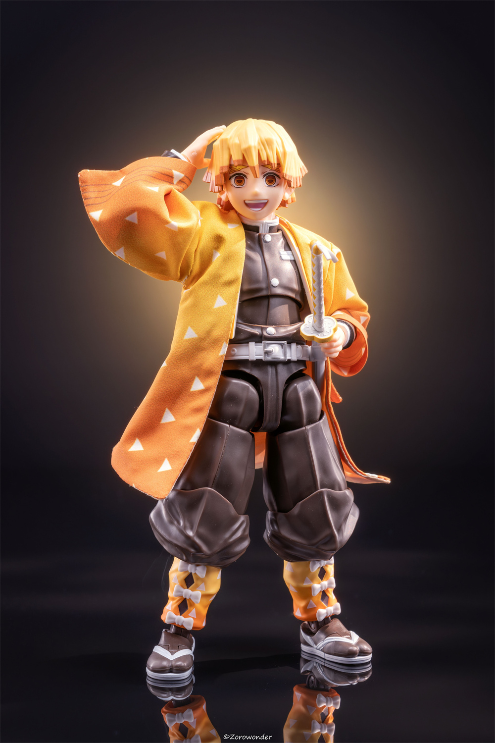 【Double-Layer Fabric】Demon Sla - Model Kit Zenitsu recension och pris