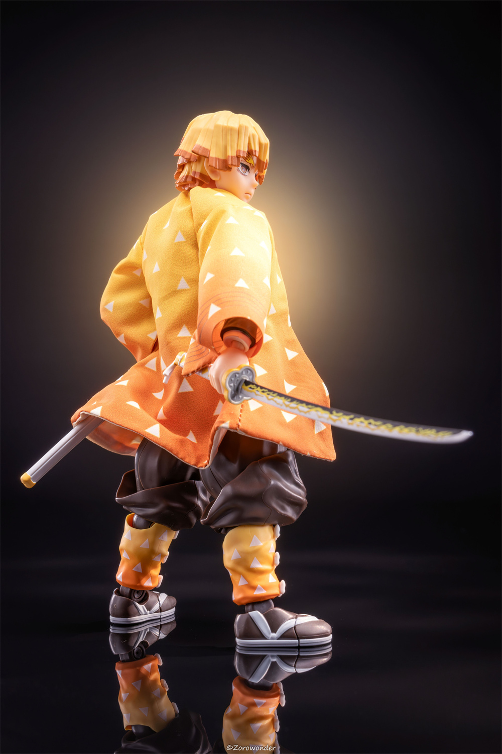 【Double-Layer Fabric】Demon Sla - Model Kit Zenitsu recension och pris
