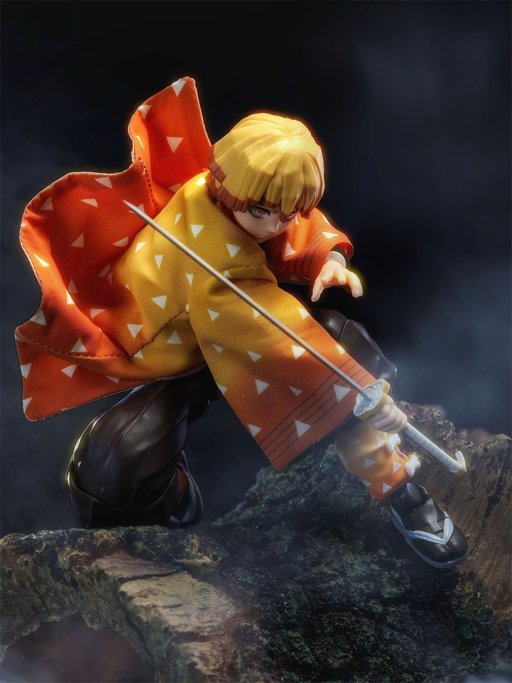 【Double-Layer Fabric】Demon Sla - Model Kit Zenitsu recension och pris