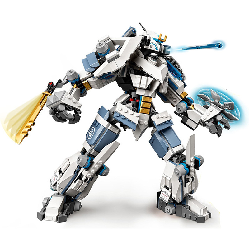 840pcs Boys Zane's Titan Mech  - Model Kit Titanic recension och pris