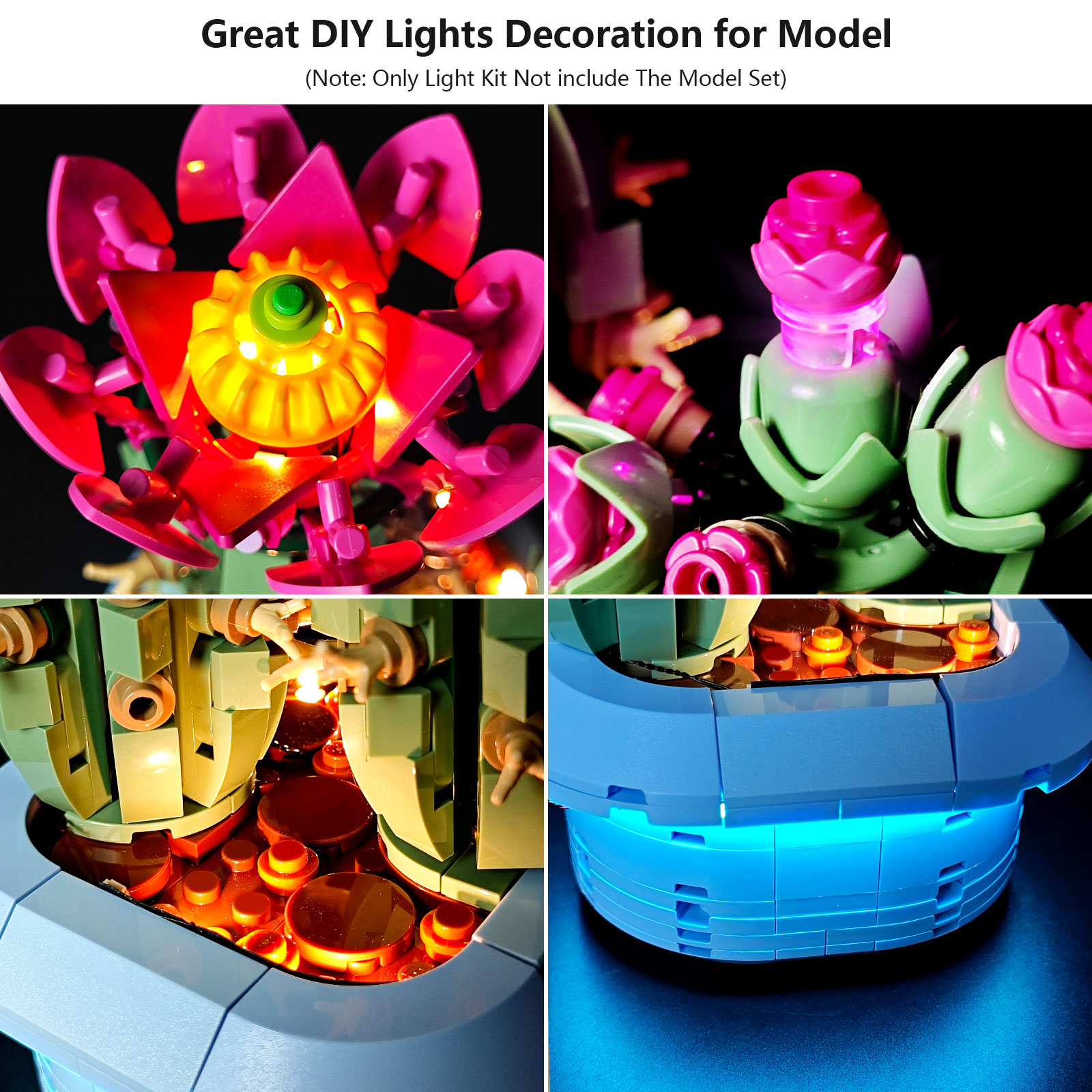 LYBMTWF LED Lighting Kit Compa - Model Kit Ikaruga recension och pris