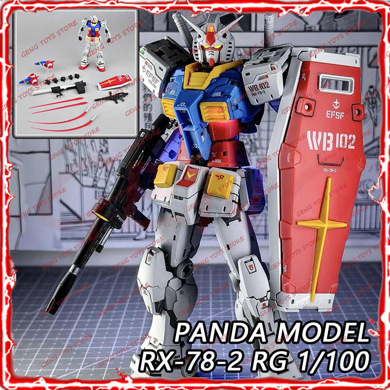 PANDA Model RG 2.0 RX-78-2 Act - Model Kit Diorama recension och pris