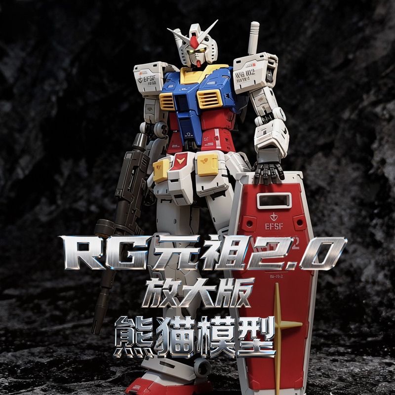 PANDA Model RG 2.0 RX-78-2 Act - Model Kit Diorama recension och pris