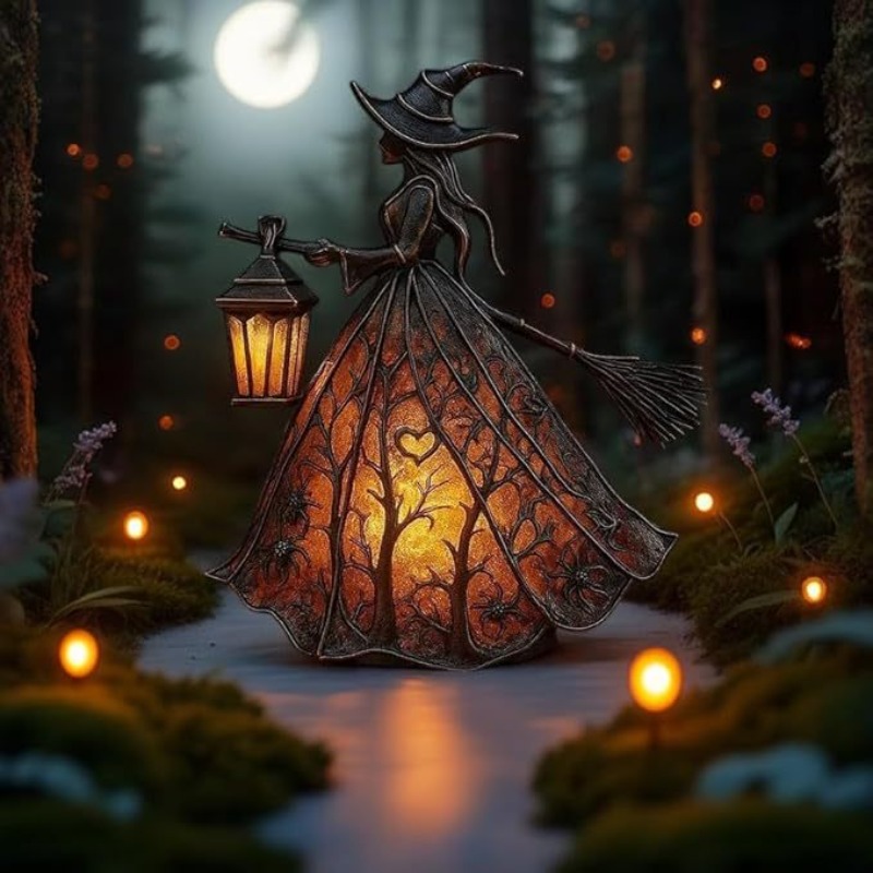 16cm/6.3in Halloween Witch Des - Model Kit Led recension och pris