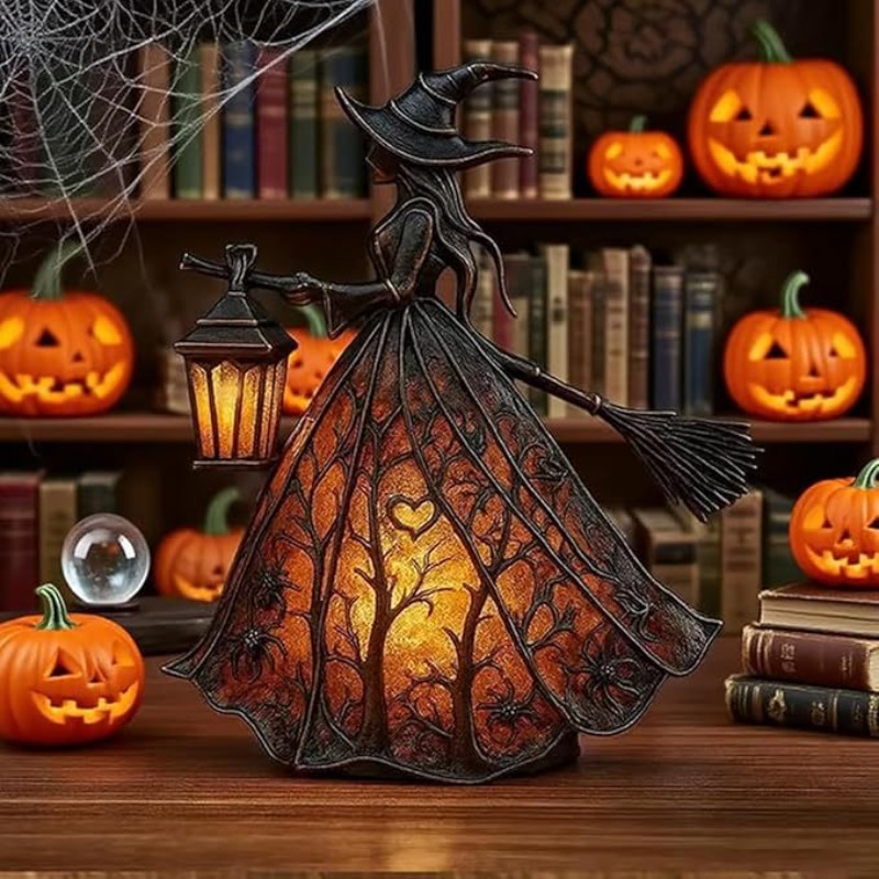 16cm/6.3in Halloween Witch Des - Model Kit Led recension och pris