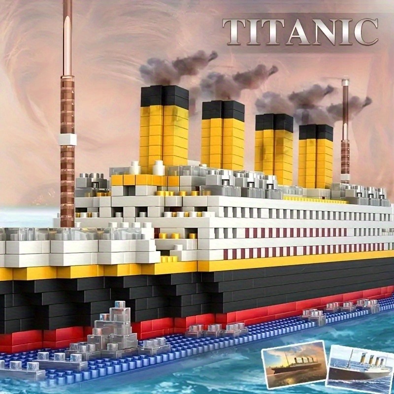 Titanic Micro Building Blocks  - Model Kit Titanic recension och pris