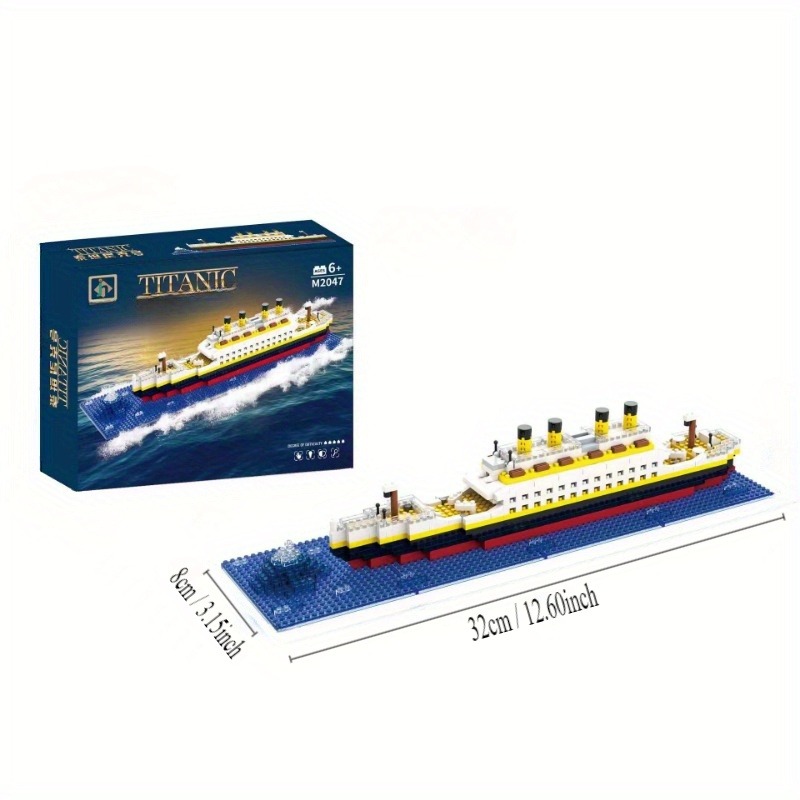 Titanic Micro Building Blocks  - Model Kit Titanic recension och pris