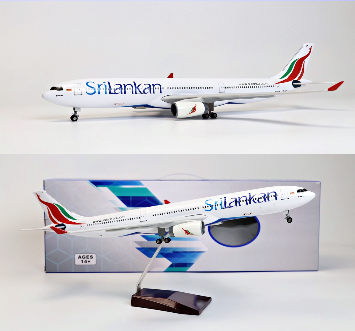 47cm Sri Lanka A330 Die-cast R - Model Kit Aircraft recension och pris