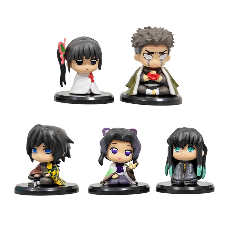 5 Styles/Set Demon Slayer Q Ve - Model Kit Zenitsu recension och pris