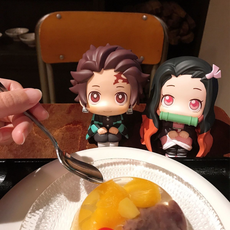 Demon Slayer Figures: Tanjiro, - Model Kit Zenitsu recension och pris