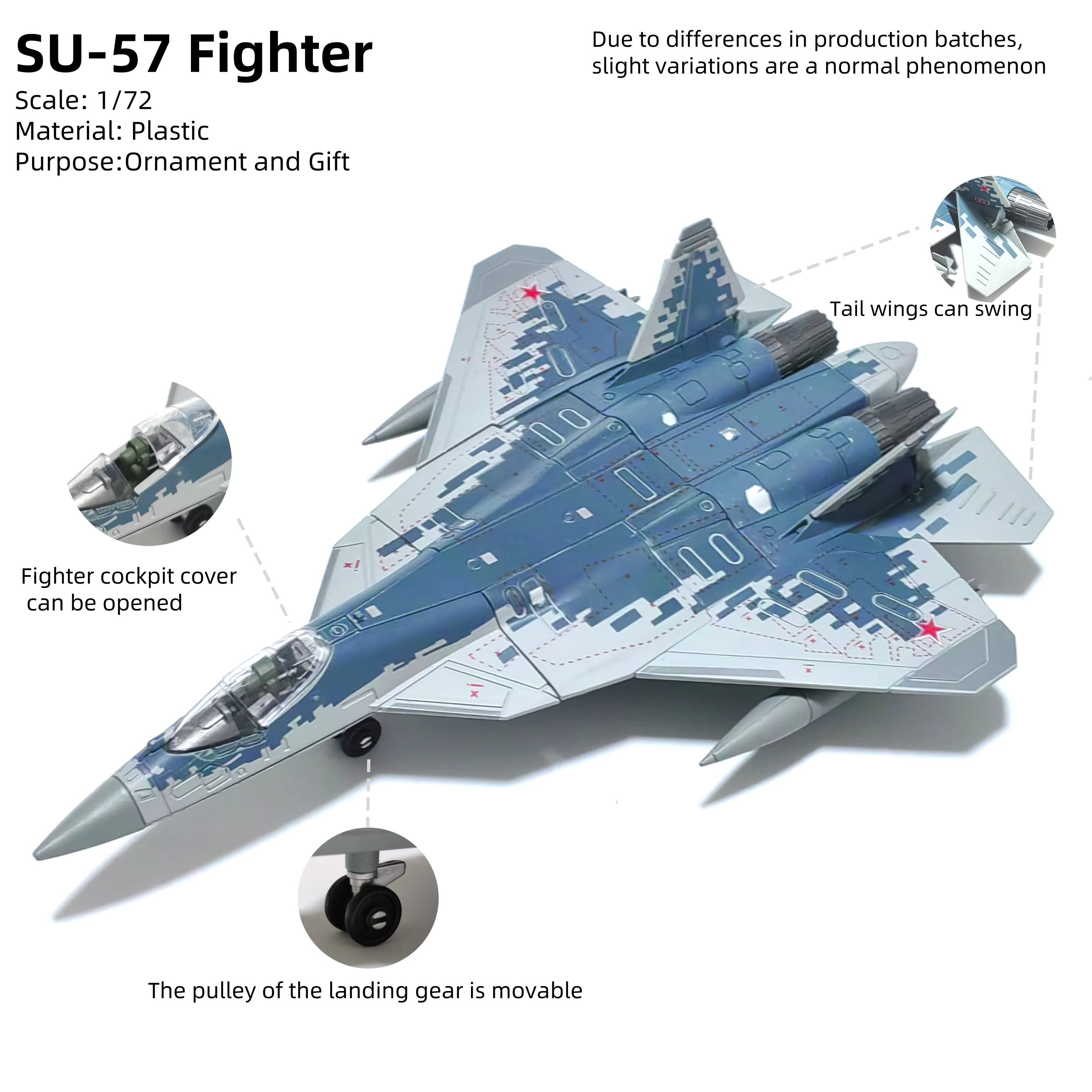 1/72 Scale Aircraft Plastic SU - Model Kit Aircraft recension och pris