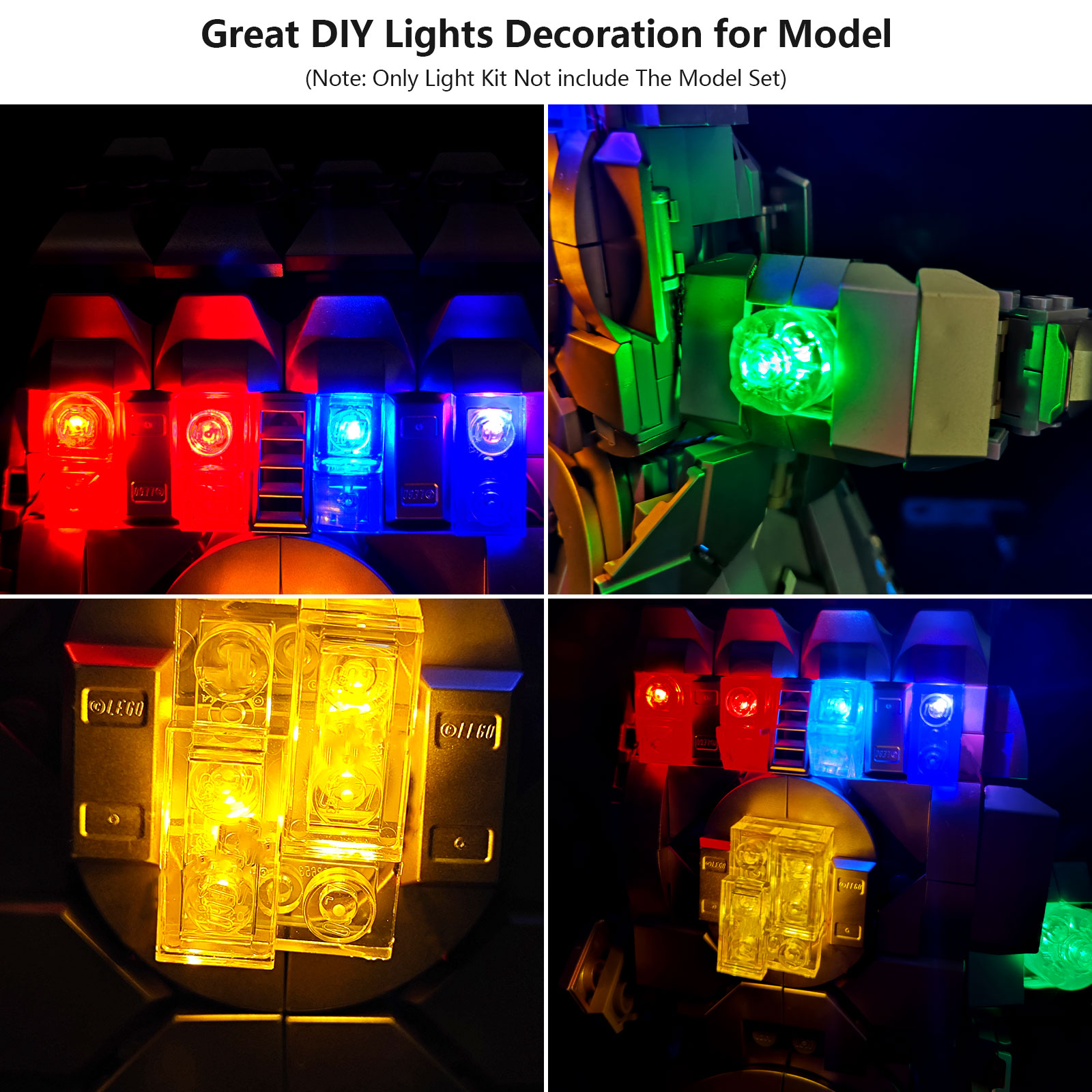 LYBMTWF LED Lighting Kit Compa - Model Kit Ikaruga recension och pris