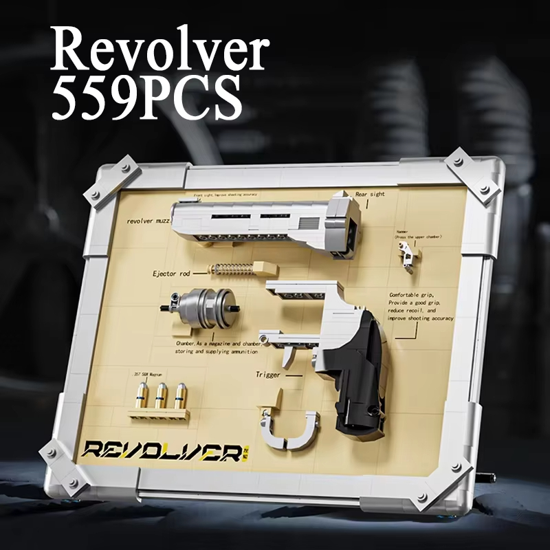 Mechanical Revolver Model Buil - Model Kit Revolver recension och pris