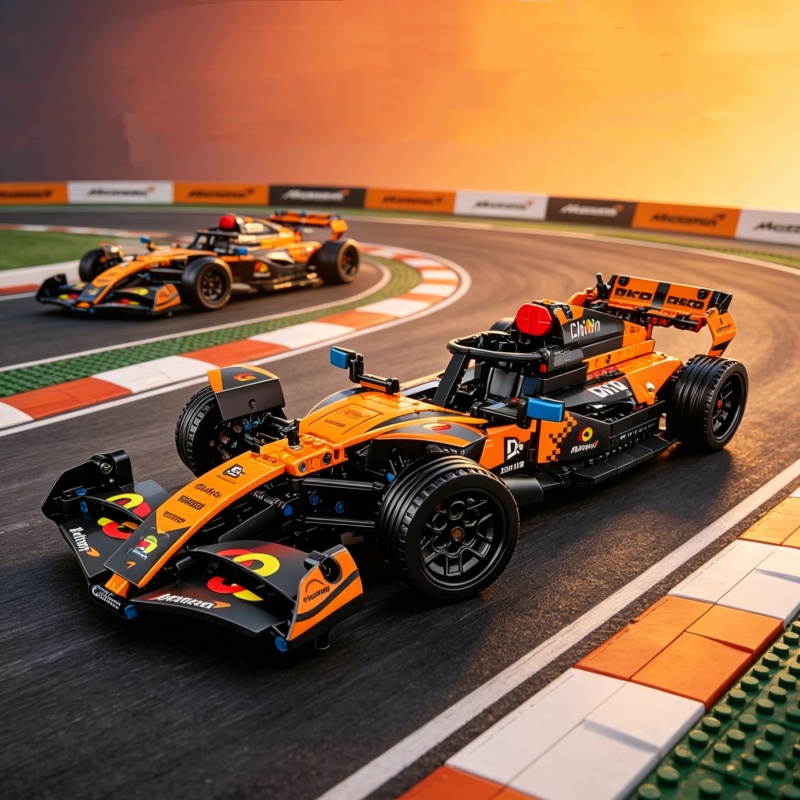 1020PCS 1:10 Scale Orange F1 F - Model Kit Formula 1 recension och pris