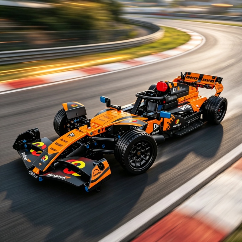 1020PCS 1:10 Scale Orange F1 F - Model Kit Formula 1 recension och pris
