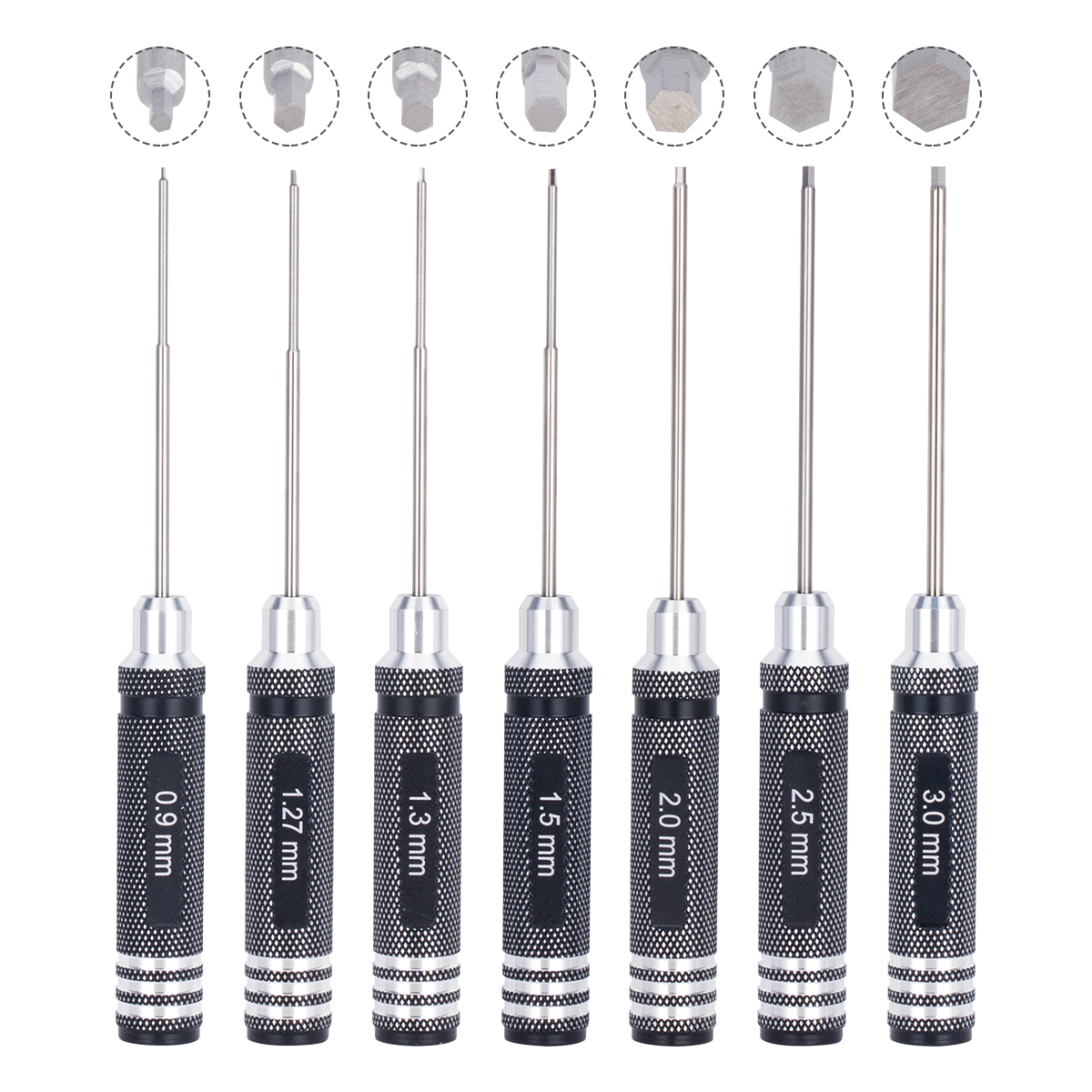 7 IN 1 Steel Hex Screwdriver S - Model Kit Aircraft recension och pris