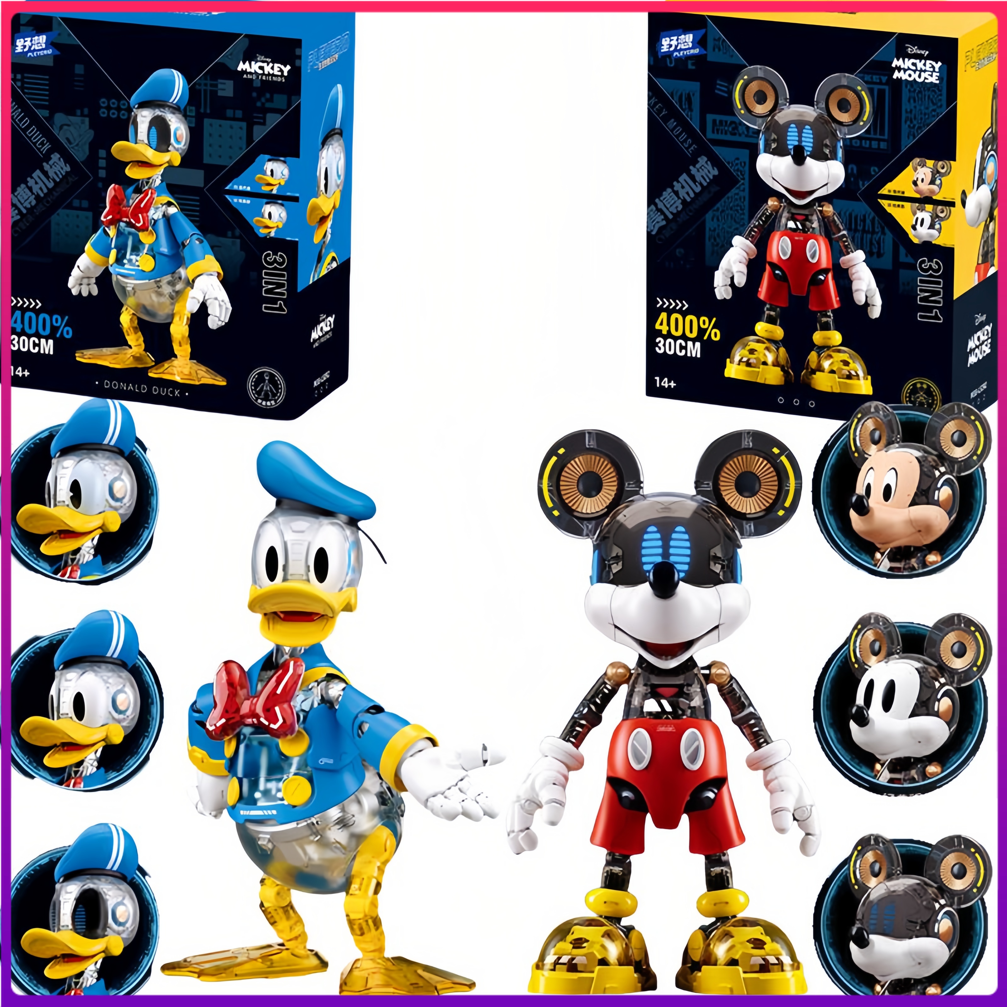 Anime Character Cyber Mickey D - Model Kit Figures recension och pris
