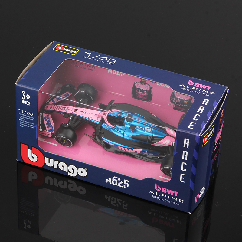 Bburago 1:43 BWT Alpine 2025 A - Model Kit Formula 1 recension och pris