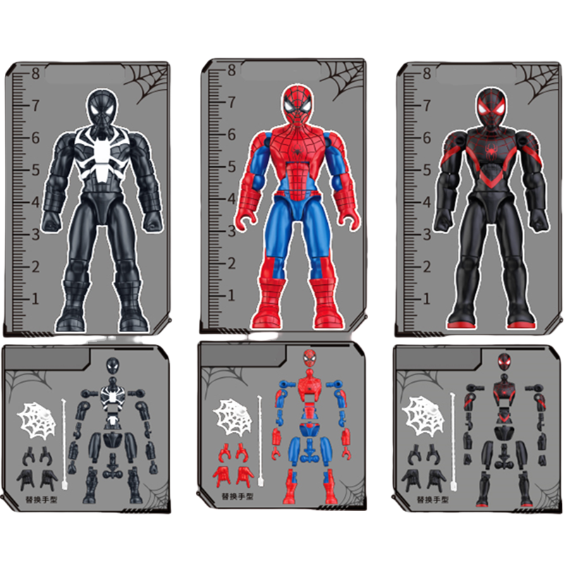 New Spider Man Figure Miles Mo - Model Kit Thousand Sunny recension och pris