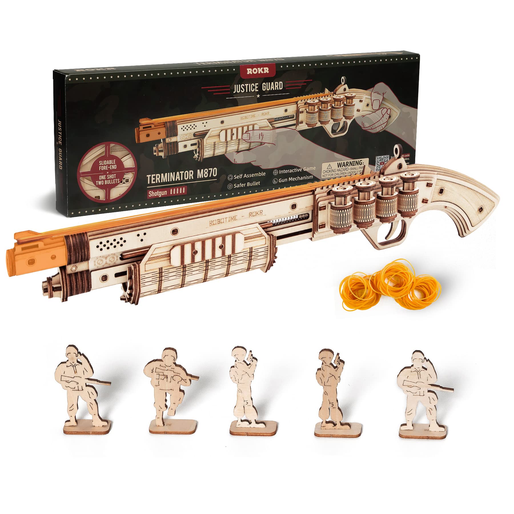 Robotime Rokr DIY Revolver,Sca - Model Kit Revolver recension och pris